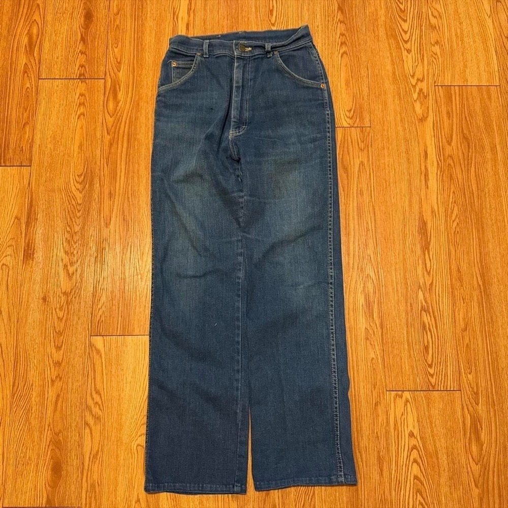 Lee Men's Jeansβ Faded 70s Denim Straight Blue Dark Measures 28x28